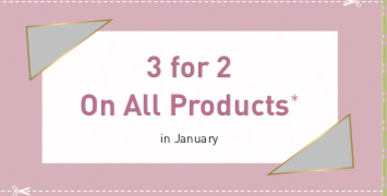 3 for 2 on all products