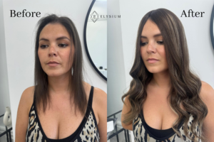 Before and after signature scalp